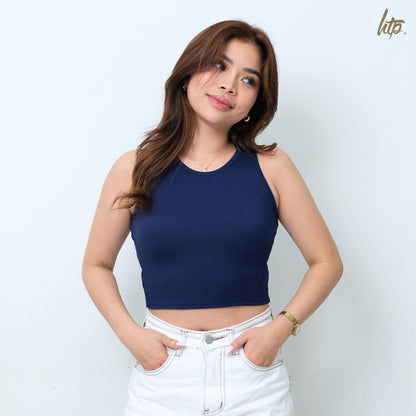 HTP Ribbed Tank Top - Racerback Croptop