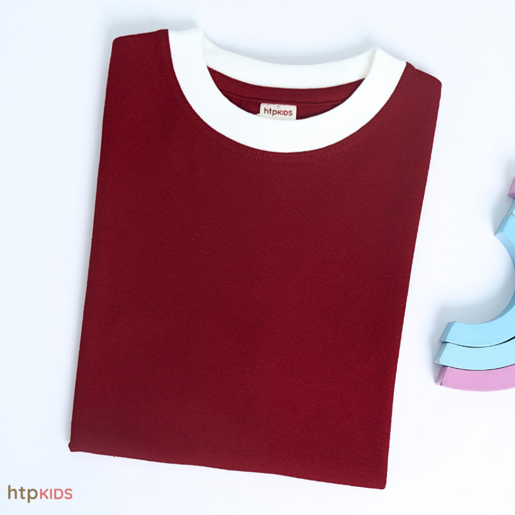 HTP Kids Premium Tee with White Ribbings