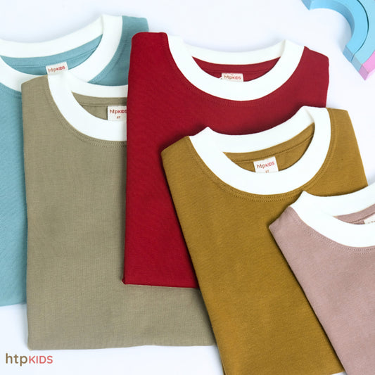 HTP Kids Premium Tee with White Ribbings