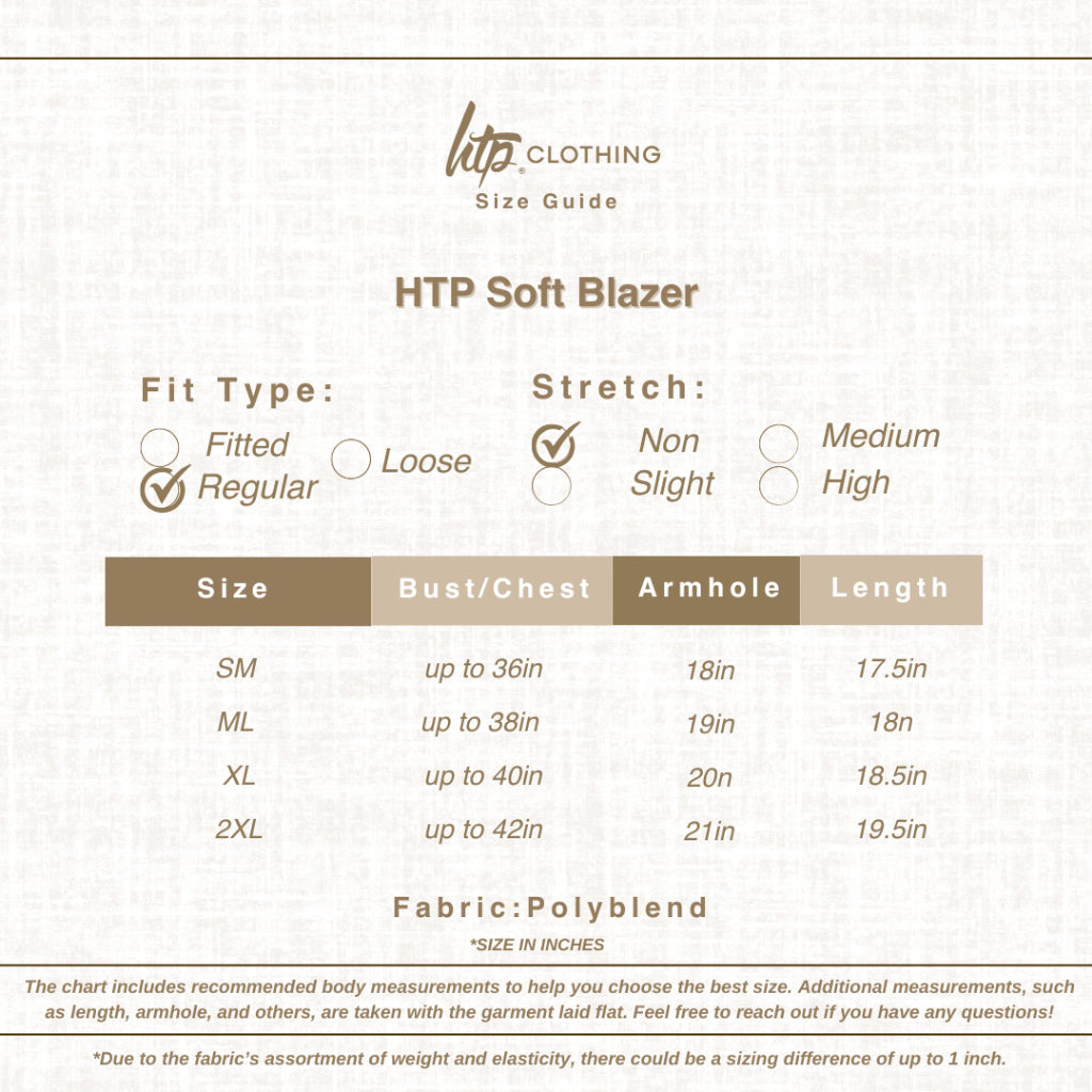 HTP Soft Casual Blazer For Women