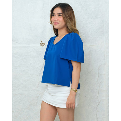 HTP Scoopneck Modern Filipiniana Longback Top