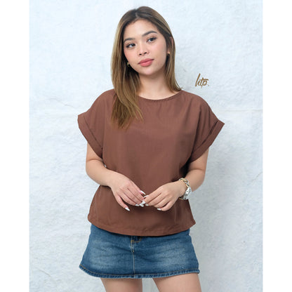 HTP Folded Sleeve Top