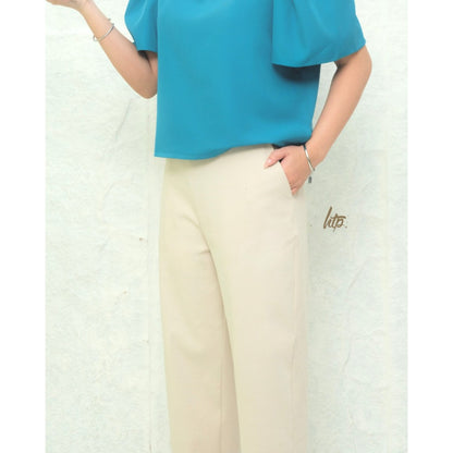 HTP Korean Pull-Up Pocket Trousers For Women