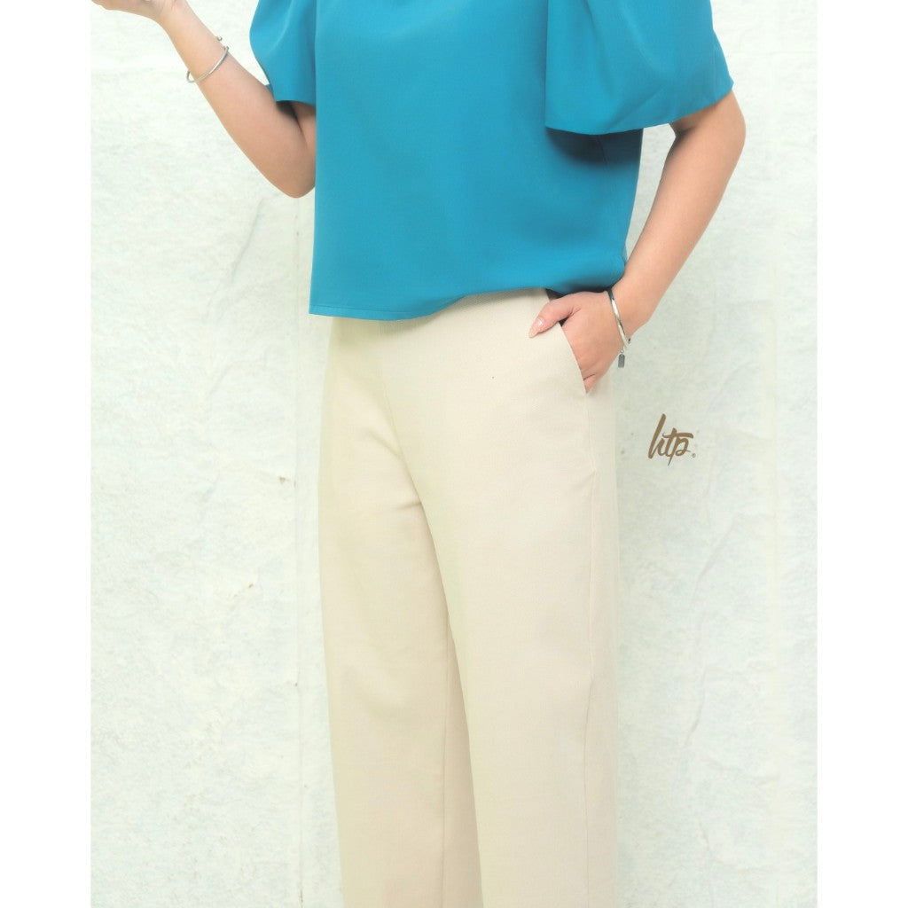 HTP Korean Pull-Up Pocket Trousers For Women