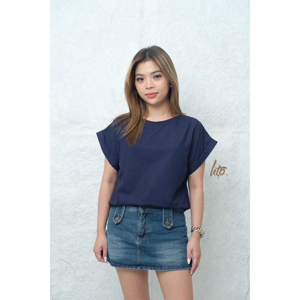 HTP Folded Sleeve Top