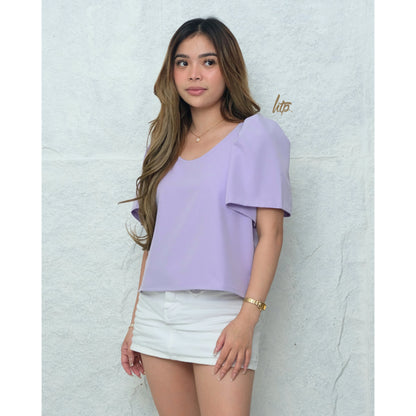 HTP Scoopneck Modern Filipiniana Longback Top