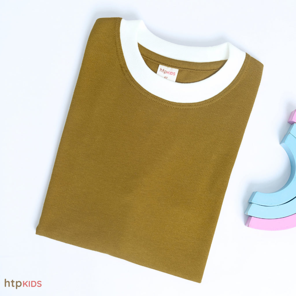 HTP Kids Premium Tee with White Ribbings