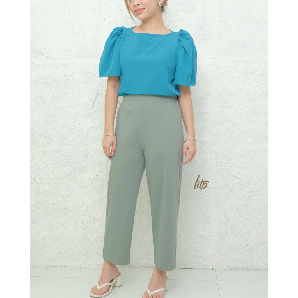 HTP Korean Pull-Up Pocket Trousers For Women