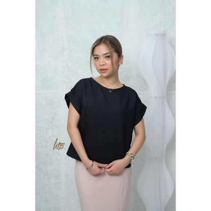 HTP Folded Sleeve Top
