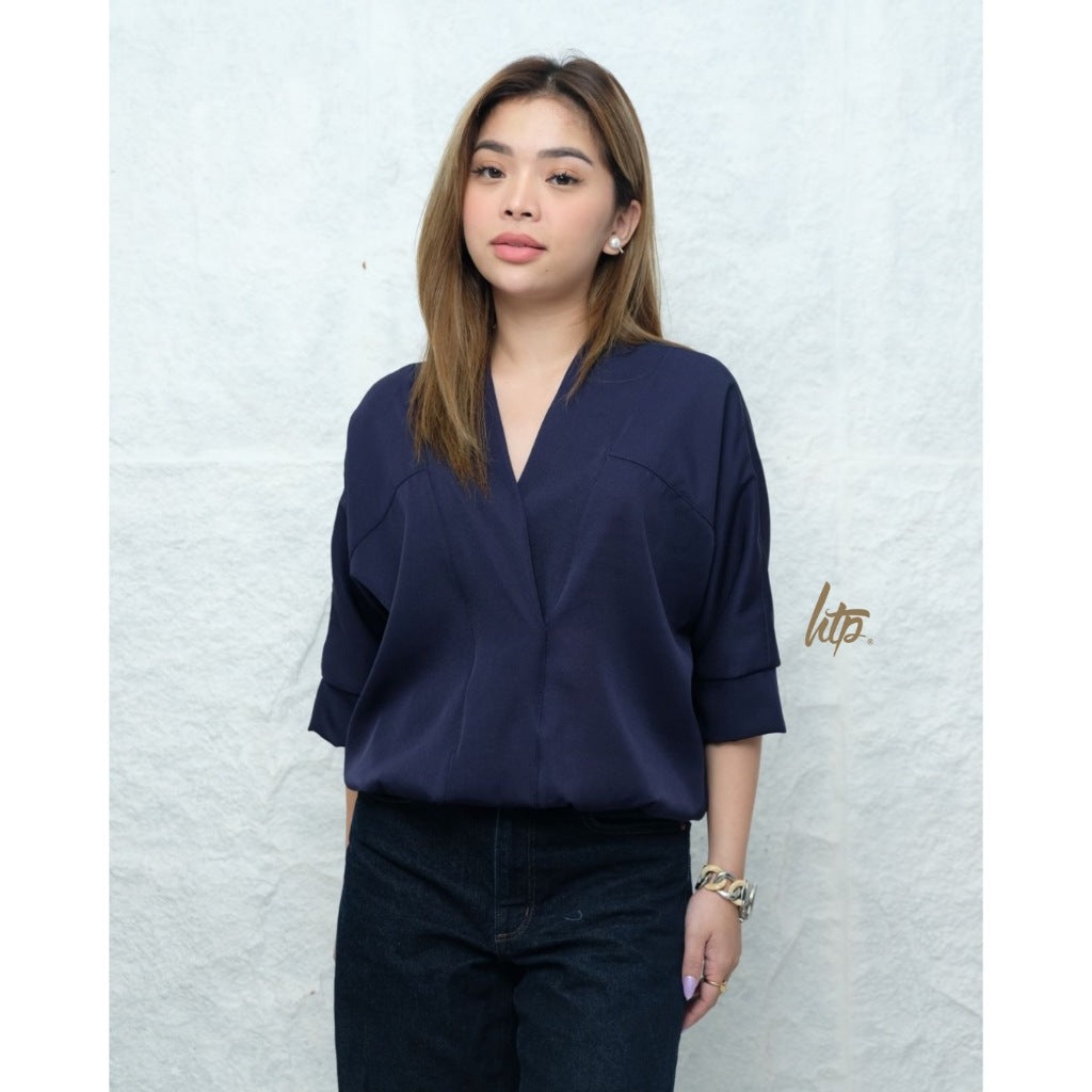 HTP Kimono Overlap Top for Women