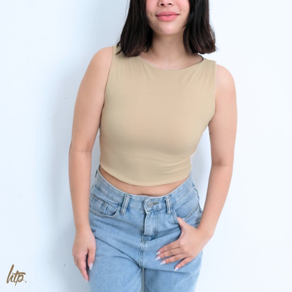 HTP Boatneck Croptop (Double Lined)