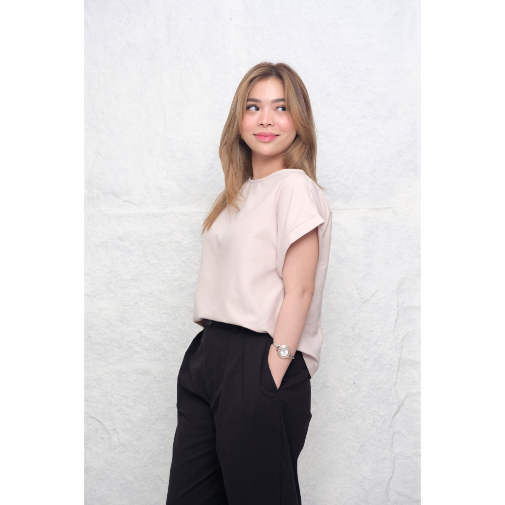 HTP Folded Sleeve Top