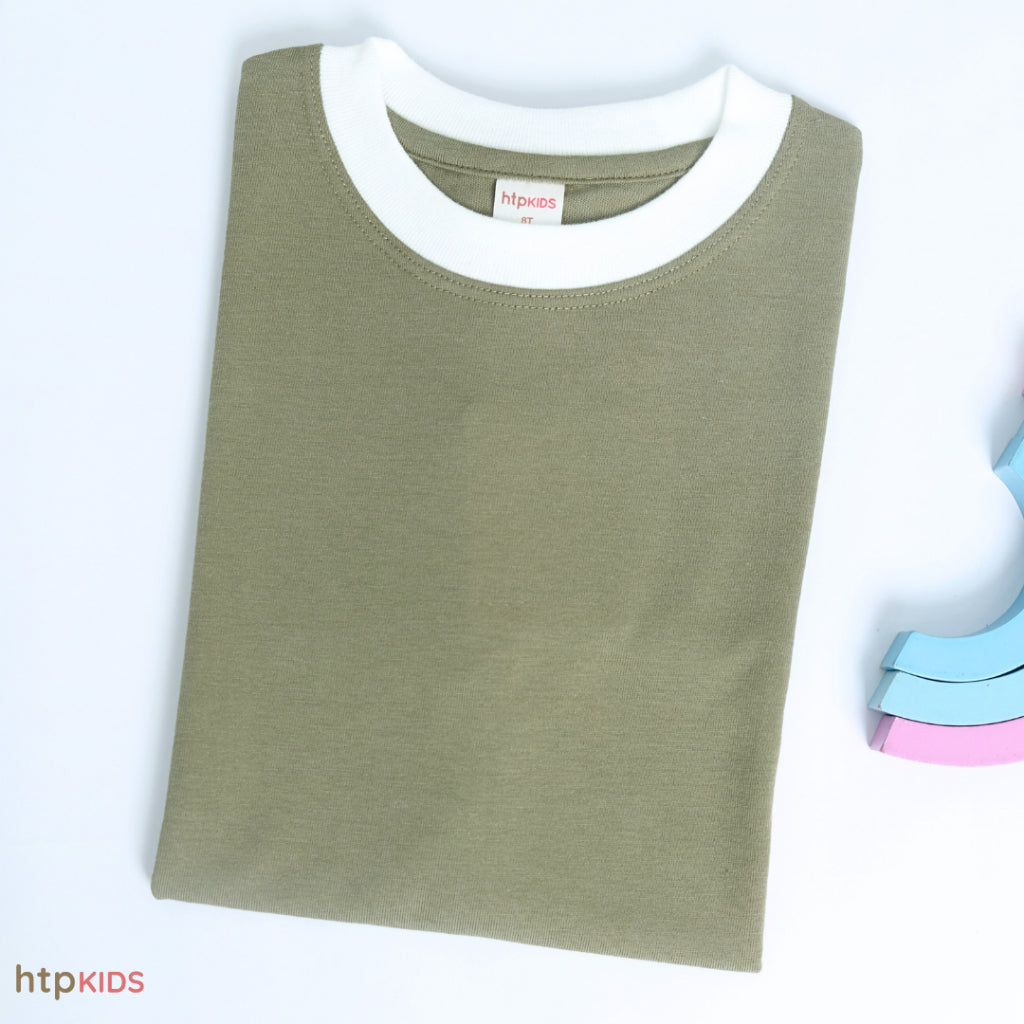 HTP Kids Premium Tee with White Ribbings