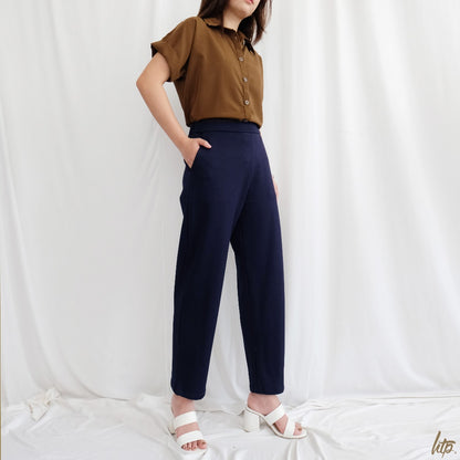 HTP Korean Pull-Up Pocket Trousers For Women