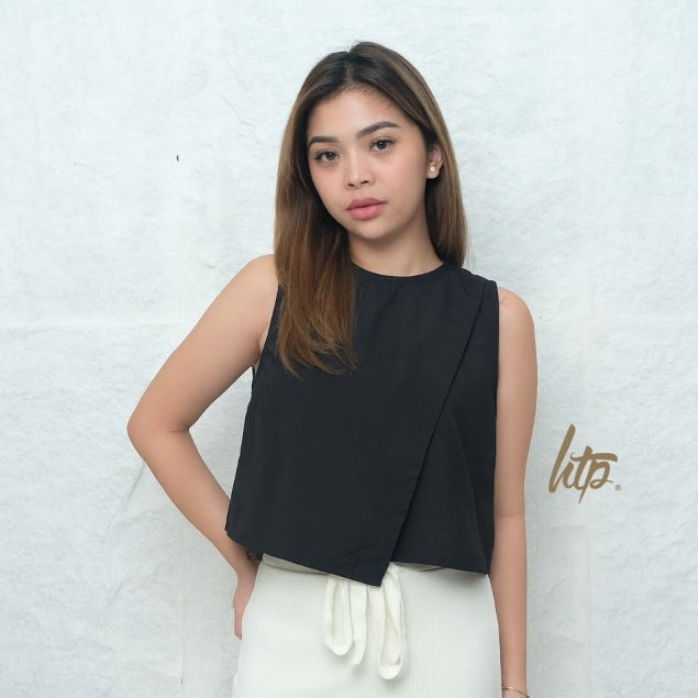 HTP Overlap Sleeveless Top for Women