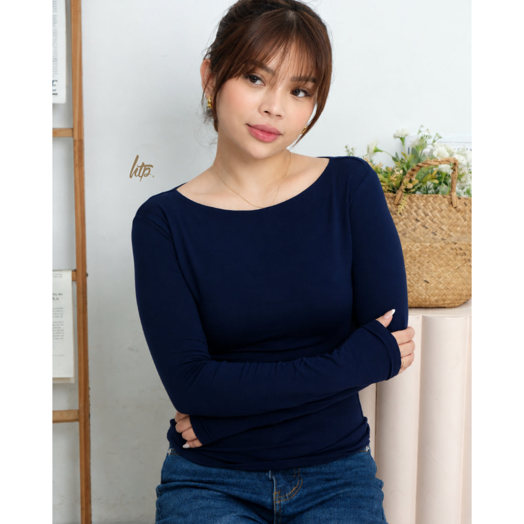 HTP Boatneck Fitted Longsleeves