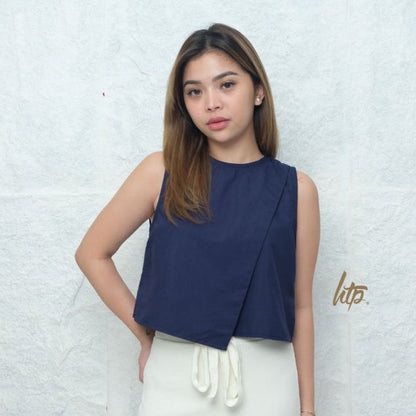 HTP Overlap Sleeveless Top for Women