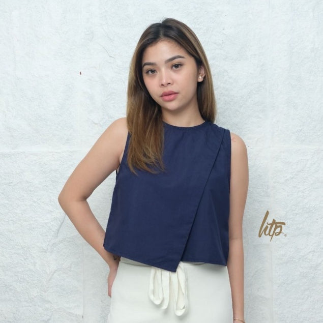 HTP Overlap Sleeveless Top for Women
