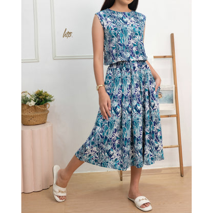 HTP Sleeveless Midi Boho Coordinates