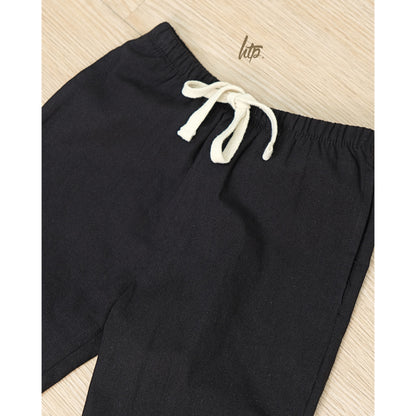 HTP Kids Cropped Linen Pants