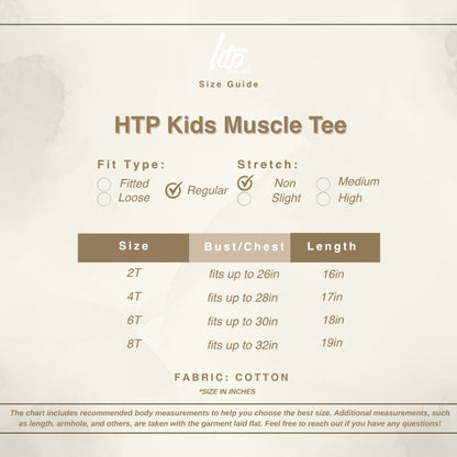 HTP Kids Muscle  Tee