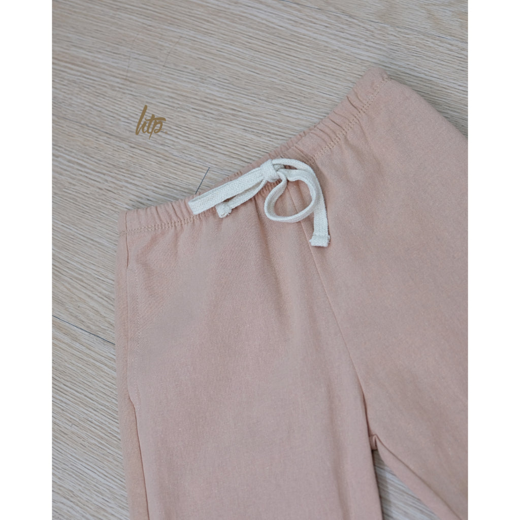 HTP Kids Cropped Linen Pants