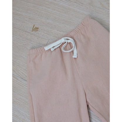 HTP Kids Cropped Linen Pants