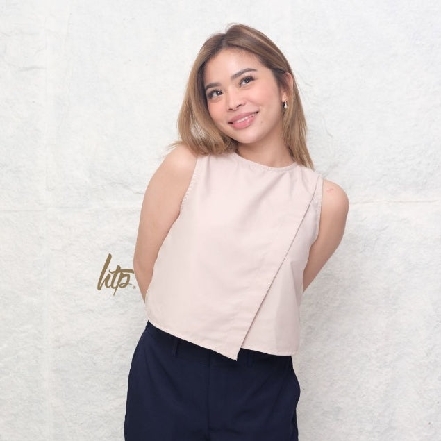 HTP Overlap Sleeveless Top for Women