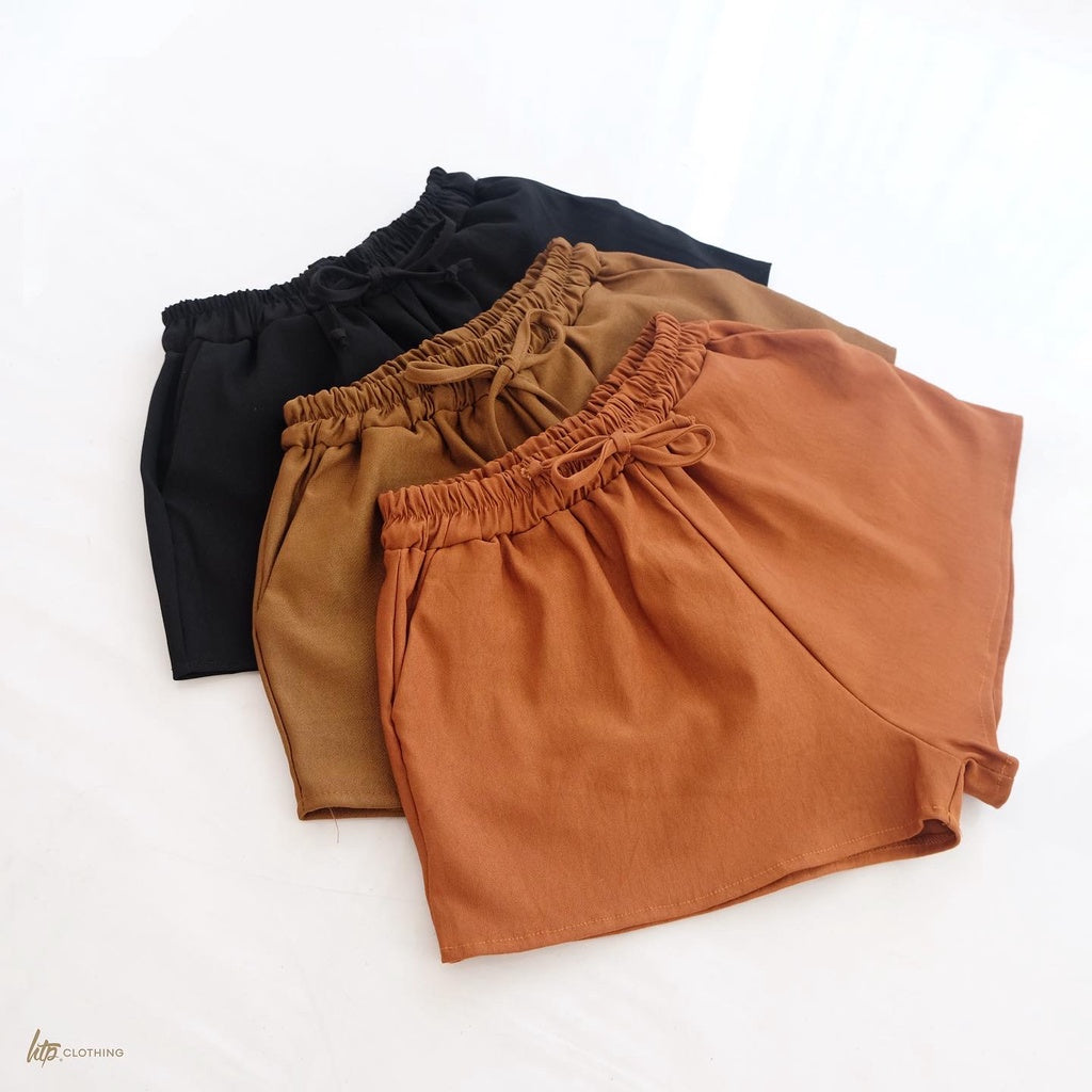 HTP Woven Pockets Shorts for Women