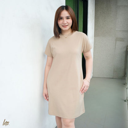 HTP Exclusive Pocket Continuous Sleeves Dress