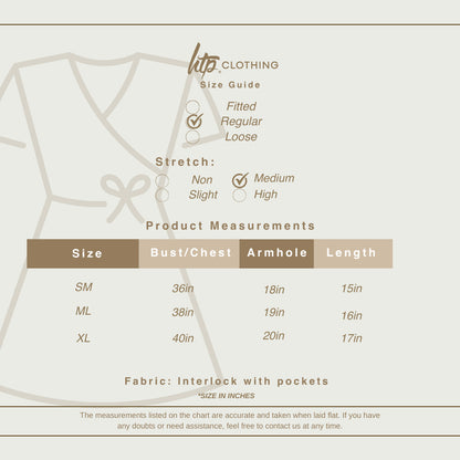 HTP Exclusive Pocket Continuous Sleeves Dress