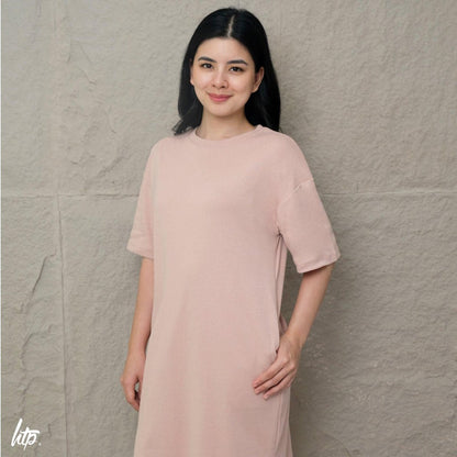 HTP Oversized Pocket Slit Dress