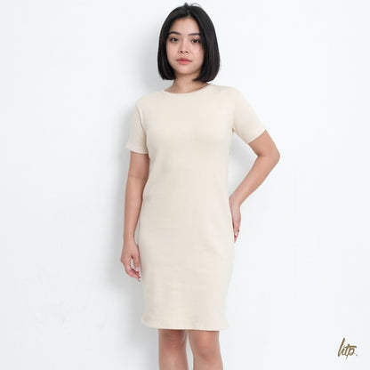 HTP Ribbed Shirt Dress