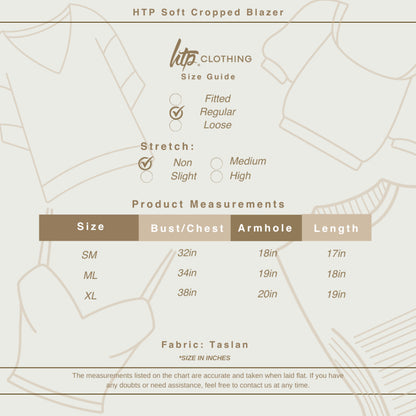 HTP Soft Casual Blazer For Women