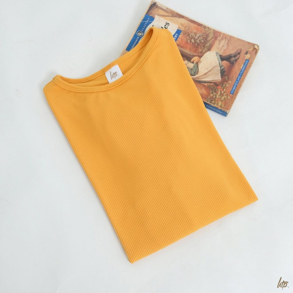 HTP Ribbed Cuff Pullover For Women