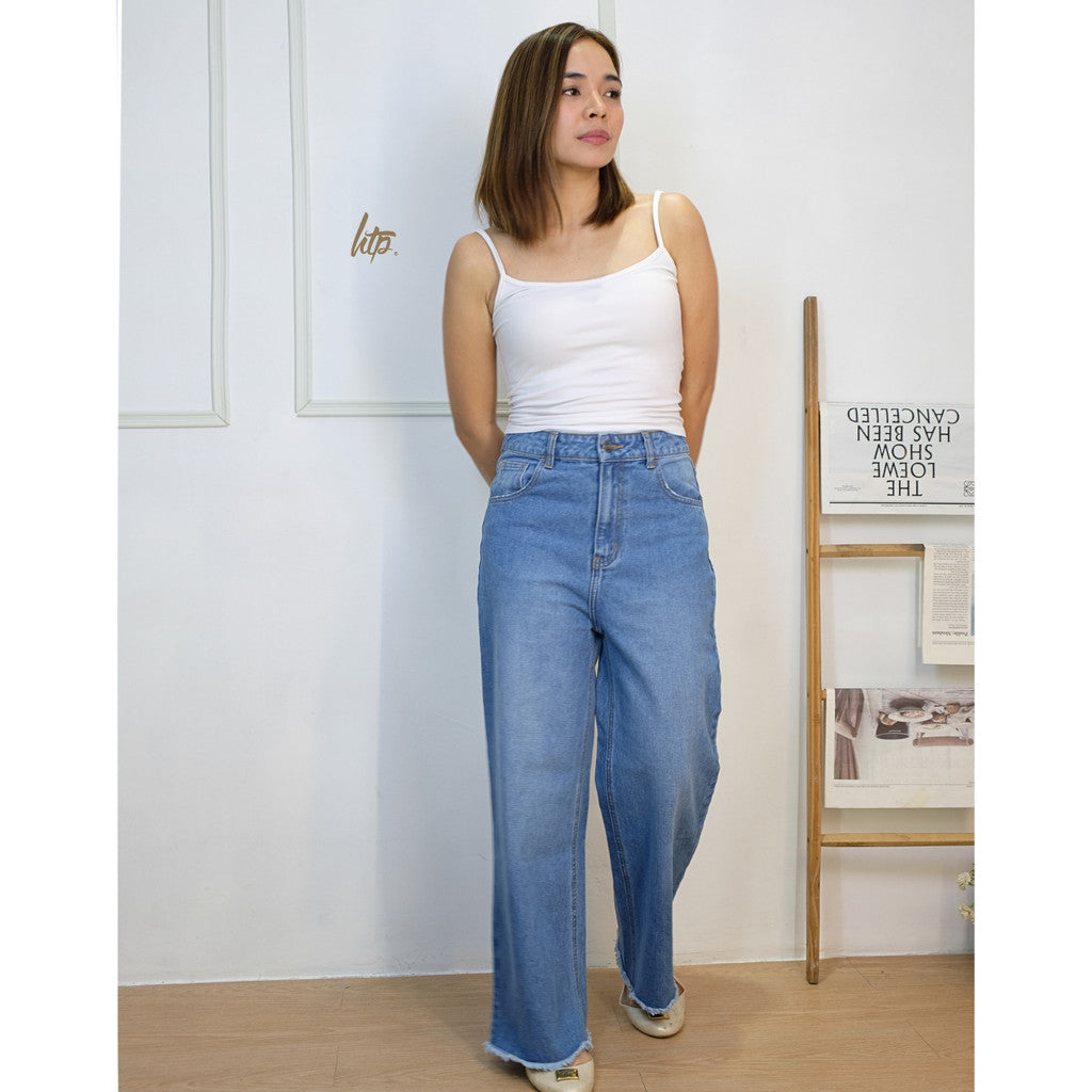 HTP Easy Wide Leg Denim Pants