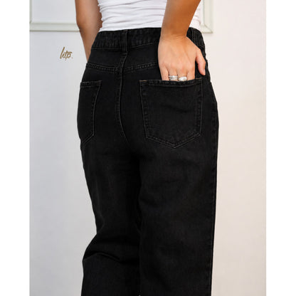 HTP Easy Wide Leg Denim Pants