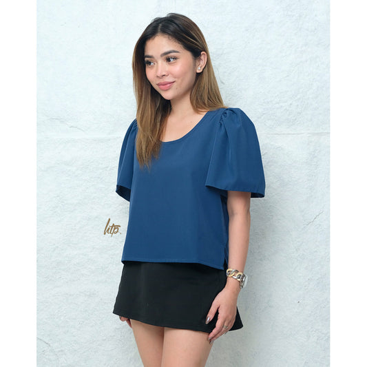 HTP Scoopneck Modern Filipiniana Longback Top