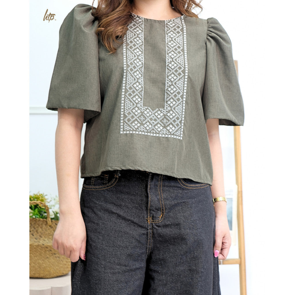 HTP Embroidered Modern Filipiniana