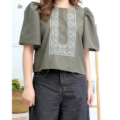 HTP Embroidered Modern Filipiniana