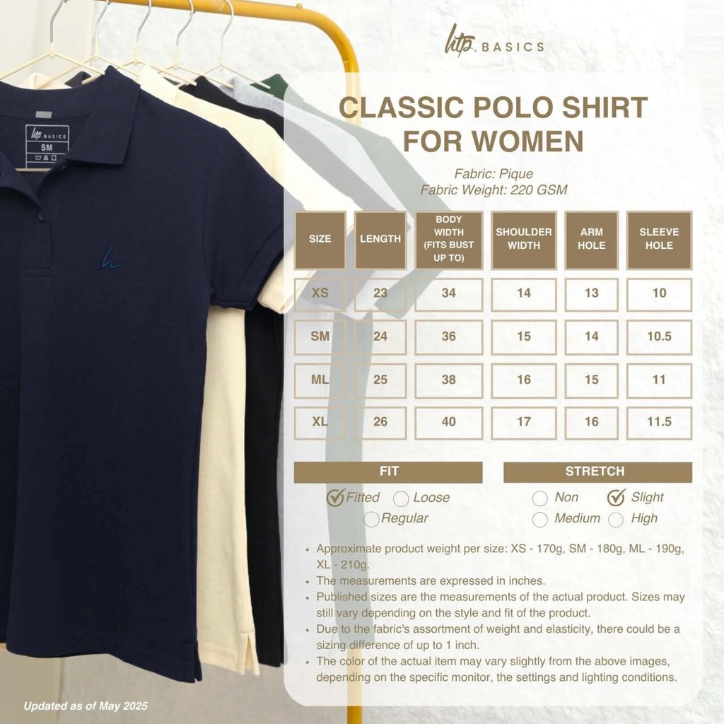 HTP Classic Polo Shirt For Women