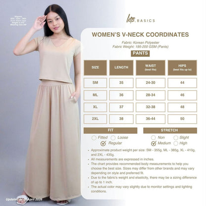 HTP Women's V-Neck Coordinates
