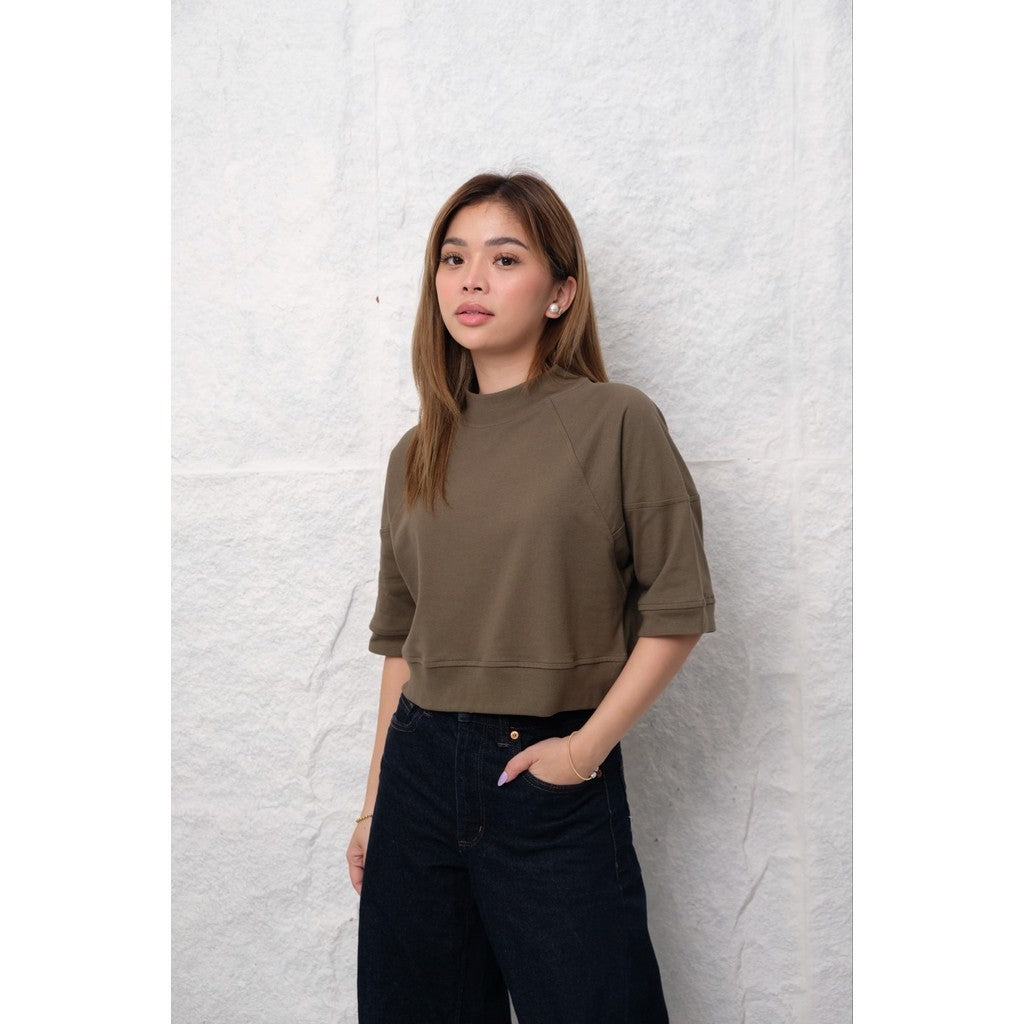 HTP Exclusive Women's Cropped Raglan Tee