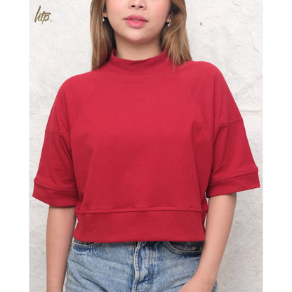 HTP Exclusive Women's Cropped Raglan Tee