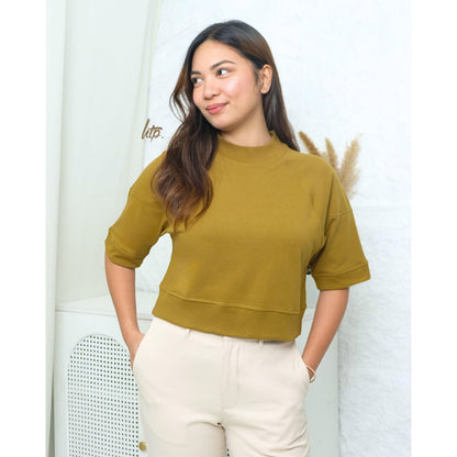 HTP Exclusive Women's Cropped Raglan Tee