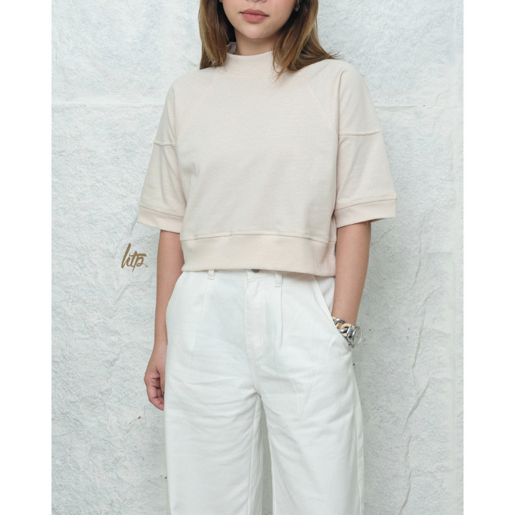 HTP Exclusive Women's Cropped Raglan Tee